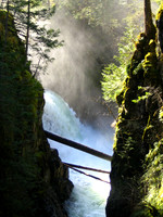 Misty Waterfall